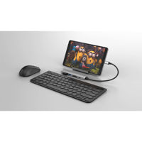 Hyper HyperDrive BAR 6-In-1 USB-C Hub for iPad Pro, MacBook Pro/Air, Silver