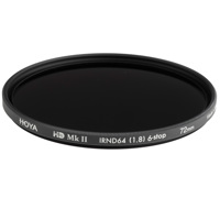 Hoya 72mm HD MKII IRND 64 Neutral Density 1.8 6-Stop Filter