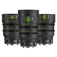NiSi ATHENA PRIME Cine Add-On 3-Lens Kit, Includes Filter Holder, Sony E