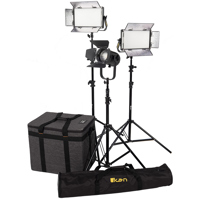 Ikan Bi-Color LED 3-Light Kit  Picture