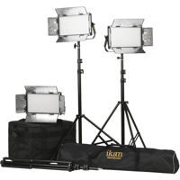 Ikan Rayden Daylight 3-Point Panel LED Light Kit with 3x RW5 LED Light