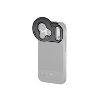 <b>New Arrival</b> - Tilta 58mm Khronos Filter Tray for Apple iPhone 17 Pro, Space Gray