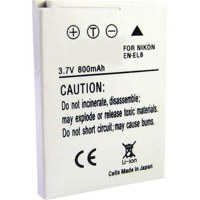 Adorama EN-EL8 3.7V 800mAh Rep Picture