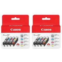 Canon 2 pack CLI-221CL Combo 4 Picture