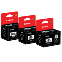 Canon 3 Pack PG-240XL Black In Picture