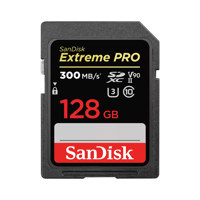 SanDisk Extreme PRO UHS-II V90 SDXC Memory Card 128GB