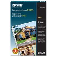 Epson Matte Photo Paper (11x17"), 100 Sheets