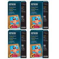 Epson 4 PACK 4x6" Value Glossy Picture