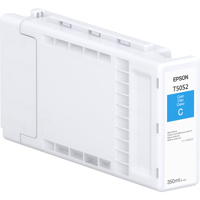Epson T50S UltraChrome XD3 350ml Ink Cartridge for SureColor Inkjet Printers Cyan