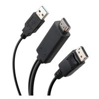 IOGEAR 6' Active HDMI to DisplayPort Cable