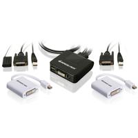 IOGEAR 2-Port USB DVI Cable KV Picture