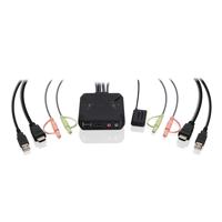 IOGEAR 2-Port 4K KVM Switch wi Picture
