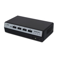 IOGEAR 4-Port 4K Dual View DP/ Picture