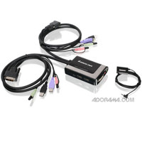 IOGEAR 2-Port USB DVI-D Cable  Picture
