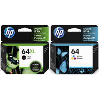 HP 64XL Black Original Ink Car Picture