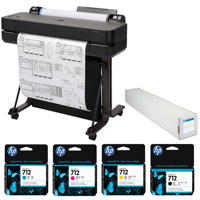 HP DesignJet T630 24" Wireless Picture
