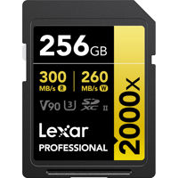 Lexar GOLD Series Professional 2000x UHS-II SDXC Memory