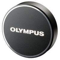 Olympus Black Metal Lens Cap w Picture