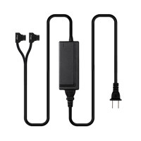 IndiPRO 12V/6A AC Power Supply to Dual Male D-Tap Outputs, 8'