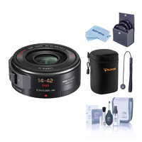 Panasonic LUMIX G X Vario PZ 14-42mm f/3.5-5.6 Aspherical Lens for Micro Four Thirds, Black