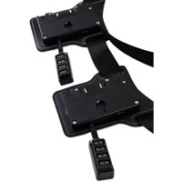 IndiPRO Dual Gold Mount Battery Belt with 10-Ways D-Tap Outputs