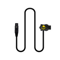 IndiPRO 28" SafeTap Connector to 4-Pin XLR Female Cable, Non-Regulated