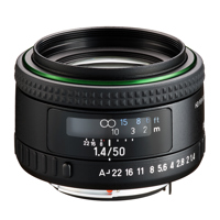 Pentax HD FA 50mm f/1.4 Lens,  Picture