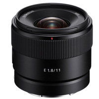 Sony E 11mm f/1.8 Lens Picture