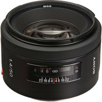 Sony 50mm f/1.4 (alpha)A Mount Picture