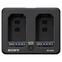 Sony BC-SAD1 Dual-Battery Charger for NP-SA100 Batteries