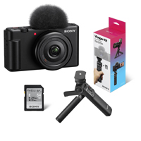Sony ZV-1F Vlogging Camera, Bl Picture