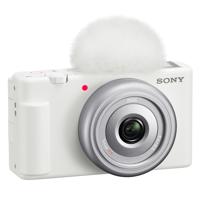 Sony ZV-1F Vlogging Camera, Wh Picture