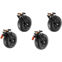 Inovativ 10" EVO Wheel System with Dovetail Clamp, Set of 4