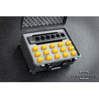 Jason Cases Wheeled Hard Case w/Foam for 15x Motorola EVX-S24 Radios & Charger