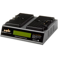 Jupio Dual Gold Mount Battery Charger