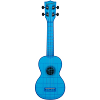Kala Waterman Seaglass Collection Transparent Soprano Ukulele