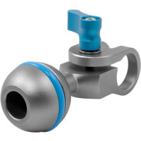 Kondor Blue Ball Head to 15mm Rod Clamp for Magic Arms, Space Gray