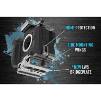 Kondor Blue Full Camera Cage for Canon C70 Camera, Raven Black