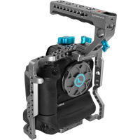 Kondor Blue Full Cage w/Top Handle for Canon R5/R6/R, Requires Battery Grip,Gray