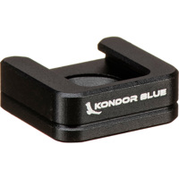 Kondor Blue Cold Shoe Receiver Plate, Raven Black
