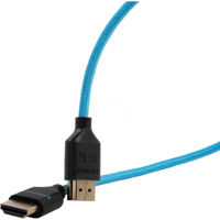 Kondor Blue 17" 8K HDMI 2.1 Nylon Braided Cable for On-Camera Monitor, Blue