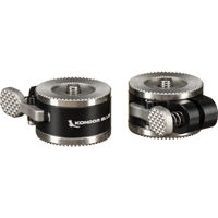 Kondor Blue Right Quick Release Rosette Module Set with Push Button, Raven Black
