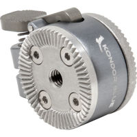 Kondor Blue Right Quick Release Rosette Module Set with Push Button, Space Gray