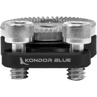 Kondor Blue ARRI-Style Rosette Cage Adapter, Raven Black
