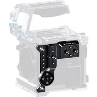 Kondor Blue Left-Side Plate for RED V-RAPTOR, Raven Black