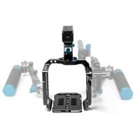 Kondor Blue Full Camera Cage w/Trigger Top Handle for Z Cam E2 M4/S6/F6/F8,Black