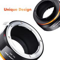 K&F Concept M11115 Nikon AI Lenses to Fujifilm X Lens Adapter Ring