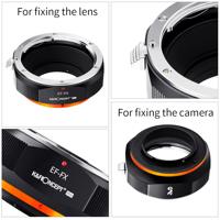 K&F Concept M12115 Canon EOS EF Lenses to Fujifilm X Lens Adapter Ring