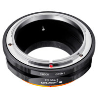 K&F Concept M13125 Canon FD/FL Lenses to Micro 4/3 MFT Lens Adapter Ring