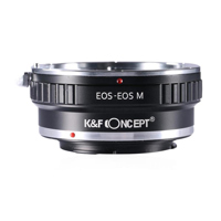 K&F Concept High Precision Lens Adapter Mount,EOS-EOS.M